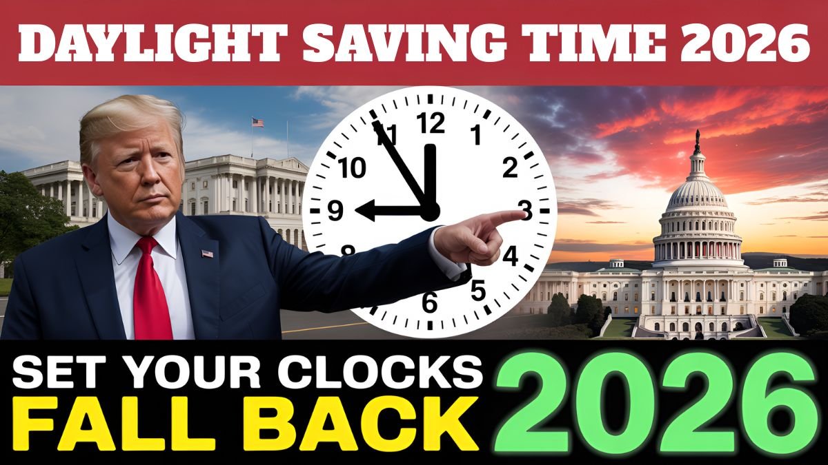 Daylight Saving Time 2026 – Here’s When Your Clocks Fall Back This Year