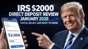 IRS $2000 Direct Deposit Review – January 2026 Status, Delays, and What to Know