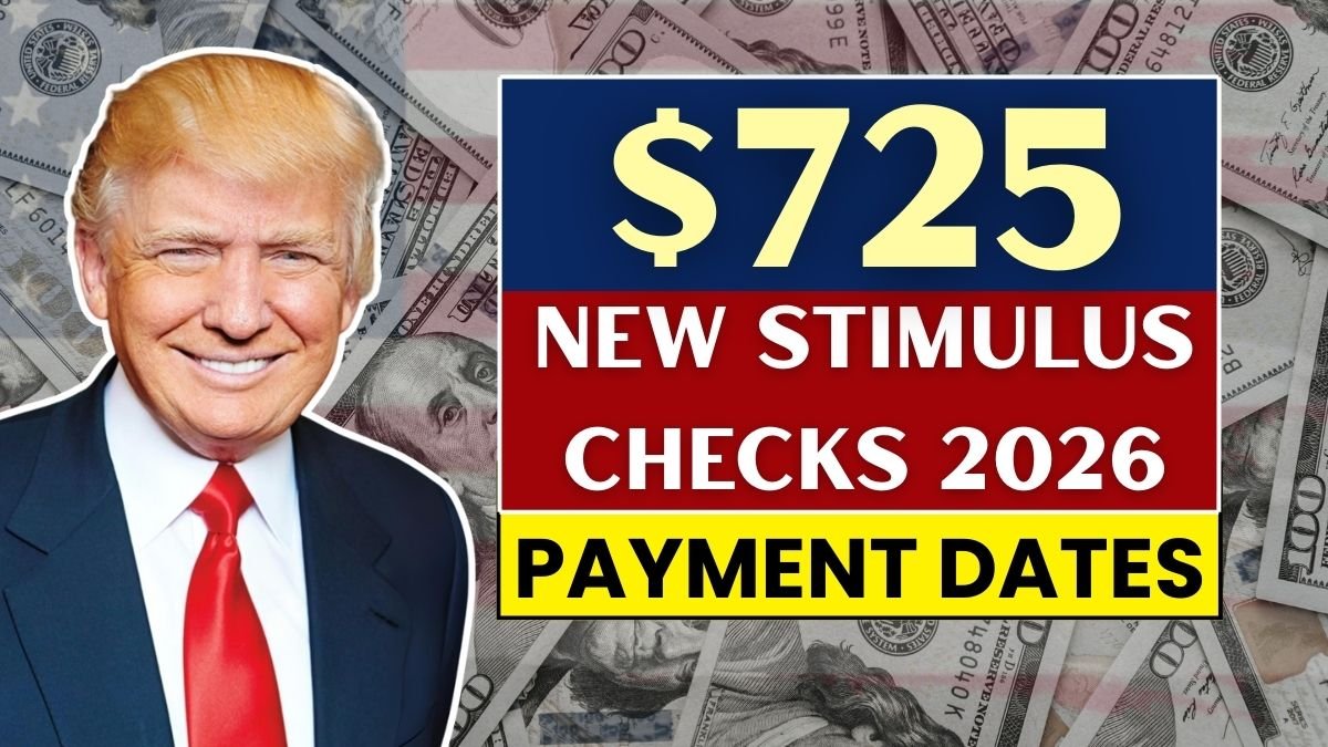 New $725 Stimulus Checks 2026 Eligibility and Payment Dates