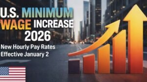 U.S. Minimum Wage Increase 2026: New Hourly Pay Rates Effective January 2
